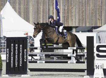 Matilda Lanni finishes 2nd in Opglabbeek Childrens Grand Prix