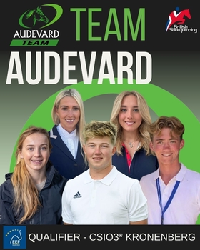 British Showjumping Team Audevard announced for  CSIO3* Kronenberg Longines EEF Series Nations Cup Qualifier