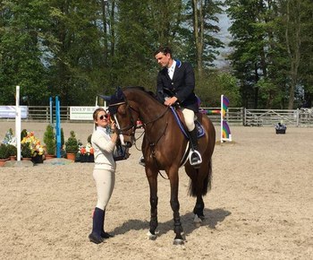 Paul Barker wins the Connolly’s RED MILLS Senior Newcomers Second Round at the North Yorkshire Area Show