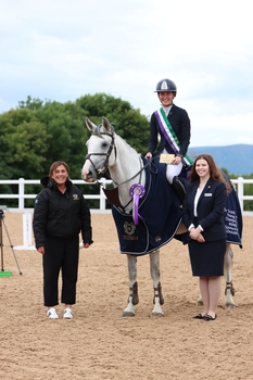 Rachel Williamson & Dolivia R.E Z win the Scottish Branch Young Riders Championship 2025