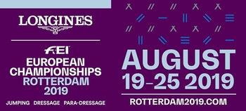 Ticket sales for the Longines FEI European Championships Rotterdam 2019 start today Ticket sales for the Longines FEI European Championships Rotterdam 2019 start today