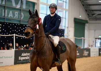 Ryan Page claims top spot in the SEIB Winter Novice Championship Qualifier at Aintree Equestrian Centre
