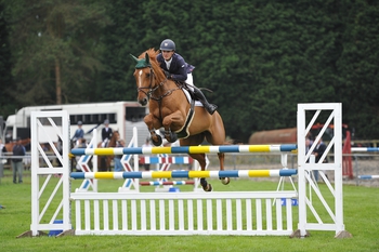 Sam Ward wins the British Horse Feeds Speedi-Beet HOYS Grade C Qualifier at the South of England Show