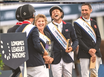 Great Britain's Team Audevard Dazzle in the Longines League of Nations Claiming Gold in St Tropez