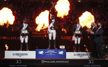Ben Maher and Explosion finish 3rd in  €1.25 million LGCT Champions Super Grand Prix