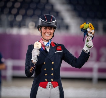 Team GB Equestrian make history with Charlotte Dujardin