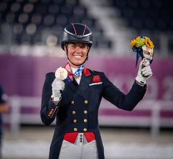 Team GB Equestrian make history with Charlotte Dujardin Team GB Equestrian make history with Charlotte Dujardin