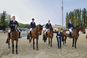 British Showjumping’s Team NAF 3rd in Linz CSIO3* FEI Nations Cup