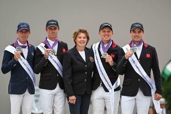 British jumping quartet secure silver in Spain British jumping quartet secure silver in Spain