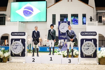 Tim Gredley and Joe Stockdale conquer a difficult course to claim 5* Grand Prix podium places in Abu Dhabi
