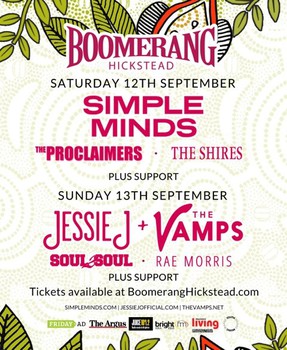 Win a pair of tickets to Boomerang Hickstead