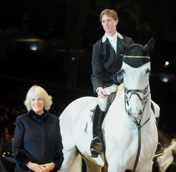BEN MAHER AWARDED SILVER FEI BADGE OF HONOUR AT OLYMPIA