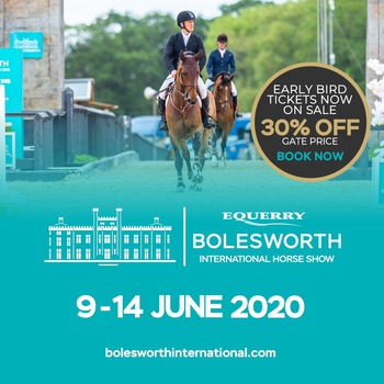 Tickets to this year’s Equerry Bolesworth International Horse Show are now on sale