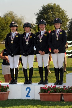 PONY TEAM FAIRFAX WIN SILVER AT EUROPEAN CHAMPIONSHIPS, AREZZO PONY TEAM FAIRFAX WIN SILVER AT EUROPEAN CHAMPIONSHIPS, AREZZO