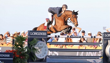 Scott & Hello Sanctos win Longines Global Champions Tour Grand Prix of Miami Scott & Hello Sanctos win Longines Global Champions Tour Grand Prix of Miami