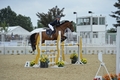 Izabella Rogers takes the Pony Foxhunter Masters Title